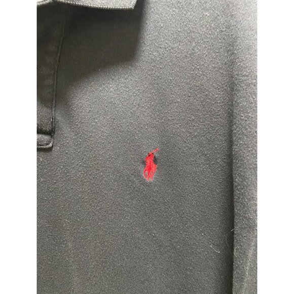 Polo Ralph Lauren Men’s Polo Shirt Black Size XL Y2K - Picture 6 of 11